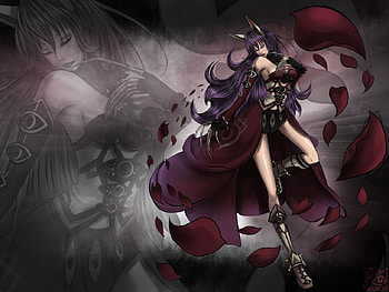 GIRL ELF RED WARRIOR, cg, fantasy, red, girl, elf, warrior HD wallpaper