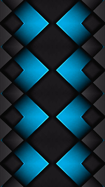 Gray patterns blue, digital, triangles, diamonds, material, shapes, black, pattern, abstract, designs HD phone wallpaper
