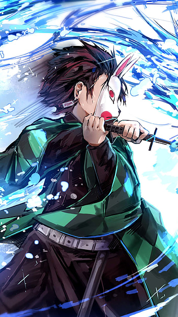 Demon Slayer: Kimetsu no Yaiba, Anime artwork, Demon slayer HD phone wallpaper