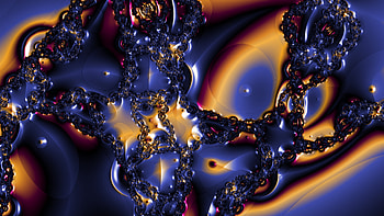 Trippy Psychedelic Fractal, trippy, psychedelic, aesthetic, Abstract, fractal HD wallpaper