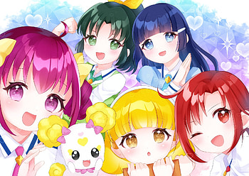 Glitter Force, Candy Smile Precure, , Background HD wallpaper