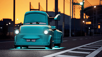 TOKIO TOW MATER, blue, Mater (Cars), movie, Cars Toons: Mater's Tall Tales HD wallpaper