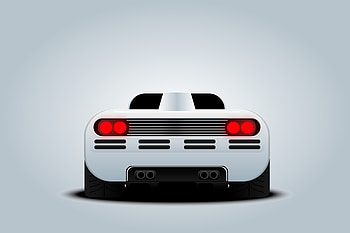 Mclaren F1 Minimalism, mclaren-f1, mclaren, cars, minimalism, artist, digital-art HD wallpaper
