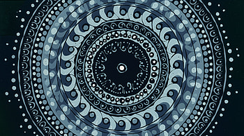 Record of Circular Harmony: Ultra, record, mandala, Abstract, artistic HD wallpaper