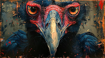 Majestic Vulture Art, vulture HD wallpaper