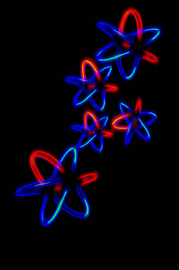 Abstract, Neon, Connections, Connection, Atoms, Molecules HD phone wallpaper