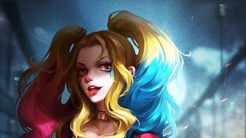 Harley Quinn Innocent Girl, harley-quinn, supervillain, artist, artwork, digital-art, artstation HD wallpaper