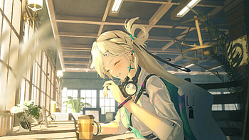 Wuthering Waves: Lynae's Morning — Quad, Wuthering Waves, Anime Girl HD wallpaper