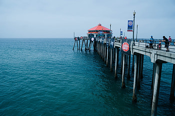 Huntington Beach, Location circuit, California HD wallpaper