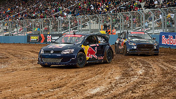 Rallycross , High-resolution rally art, Racing enthusiasts' collection, Motorsport showcase HD wallpaper