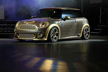 Mini Cooper Louis Vuitton, sleek, louis vuitton, mini, cooper, sporty HD wallpaper