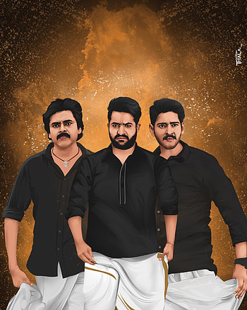Tollywood, Tarak, flash graphy, RRR, jr NTR, Mahesh Babu, Pawan Kalyan, bheemla Nayak HD phone wallpaper