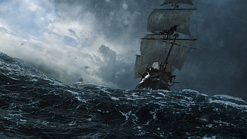 Black Sails TV Series, Galleon Boat, Sailing Ship, Storm HD wallpaper