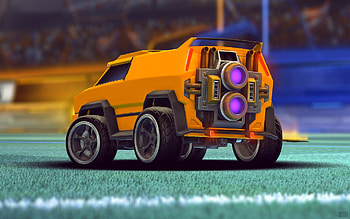 Rocket League – Iconic Car Boost in Action, video game, Rocket League HD wallpaper