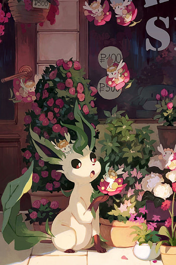 Leafeon ideas, Pokemon, Eeveelutions, Eevee HD phone wallpaper
