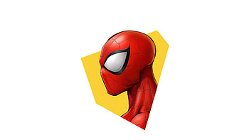 Spiderman minimal, spiderman, superheroes, artwork, digital-art, art HD wallpaper