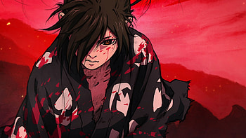 Dororo, blood, samurai, man HD wallpaper