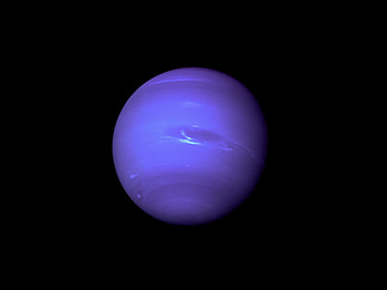 Purple planet, telescopic view HD wallpaper