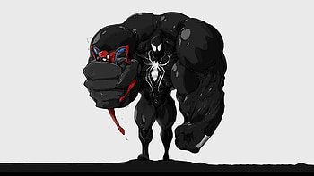 Big Venom , venom, spiderman, superheroes, artwork HD wallpaper
