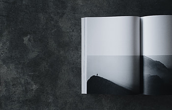Black & White, man made, book HD wallpaper