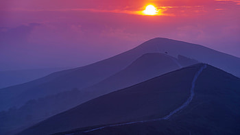 The Great Ridge Peak District National Park, national-park, nature, mountains HD wallpaper