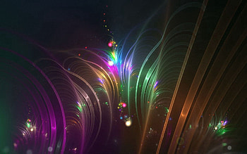 Abstract, Multicolored, Motley, Lines, Wavy, Stripes, Streaks HD wallpaper