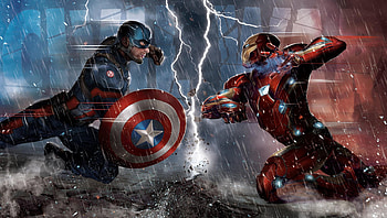 Captain America: Civil War (2022) movie HD wallpaper