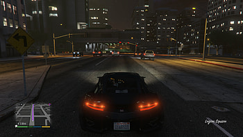 Night vibe, GTA5, Game, Car HD wallpaper