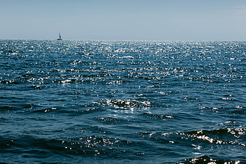 Nature, Sea, Waves, Horizon, Sail, Ship HD wallpaper