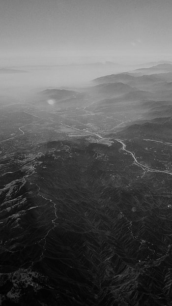 Nature Sky Mountain View Night Flight HD phone wallpaper