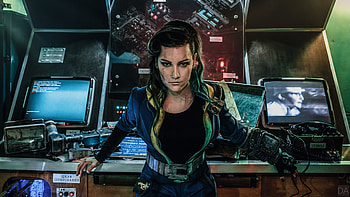Fallout 4 Cosplay () by MacvenzerART on DeviantArt HD wallpaper