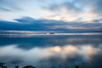 Nature, Sky, Clouds, Horizon, Lake HD wallpaper