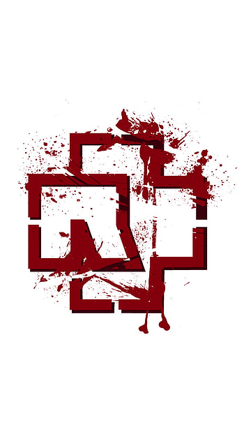 Rammstein, red, white HD phone wallpaper