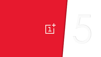 One Plus 5 Deskop, red, background, others, android HD wallpaper