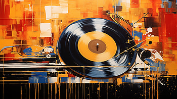 Abstract Vinyl Art, vinyl HD wallpaper