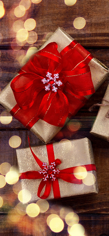 Thoughtful gifts, Holiday surprises, Festive joy, Gift-giving HD phone wallpaper