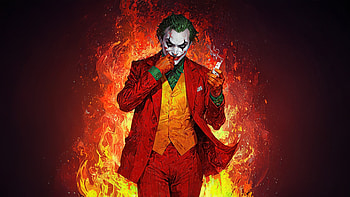 Joker Dark Realm, joker, supervillain, superheroes, ai, artwork, digital-art HD wallpaper