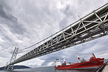 Inspecting suspension bridge, Longest bridge, Structural integrity, Testing procedures HD wallpaper