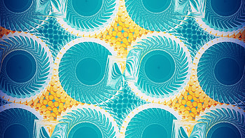 Circles, fractal, abstract, pattern HD wallpaper