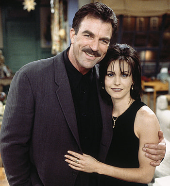Tom Selleck, Friends TV show, Early appearance, Star-studded cast HD phone wallpaper