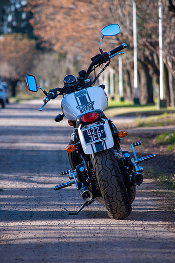 Motorcycles, Back View, Rear View, Motorcycle, Bike HD phone wallpaper