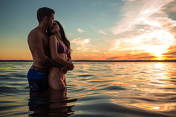 ღ❤ღ SUMMER LOVE ღ❤ღ, Beauty, Passion, man, Romantic, Lovely, woman, Beautiful, Summer, love, couple HD wallpaper