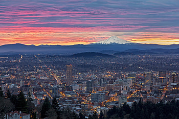 Portland, Travel Oregon, Scenic travel HD wallpaper