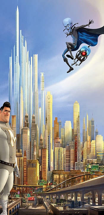 Megamind, Animation, Megamente movie, Fun-filled animation HD phone wallpaper