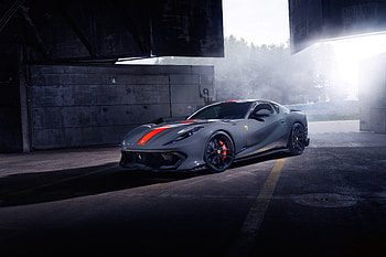 Ferrari 812 Competizione Novitec X Vossen, ferrari-812, ferrari, 2023-cars, cars HD wallpaper
