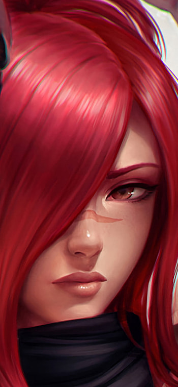 Red head warrior, Micro Cabbia art, Fairy Tail HD phone wallpaper