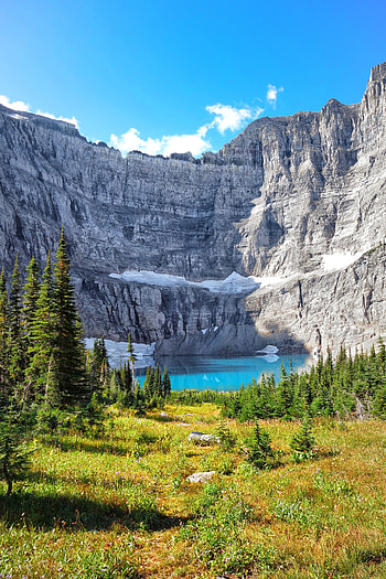 Landscape, Nature, Trees, Mountain, Lake, Cliff HD phone wallpaper