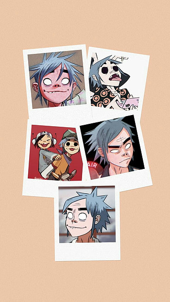 2-D Gorillaz, Bands, 2D, Aesthetic, British, DamonAlbarn, JamieHewlett HD phone wallpaper