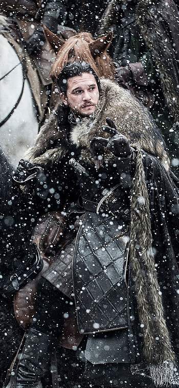 Jon Snow, Striking , Kit Harington, Style and power HD phone wallpaper