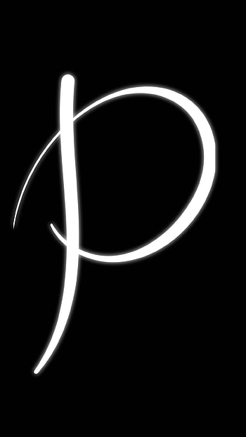 P Letter, Simple HD phone wallpaper